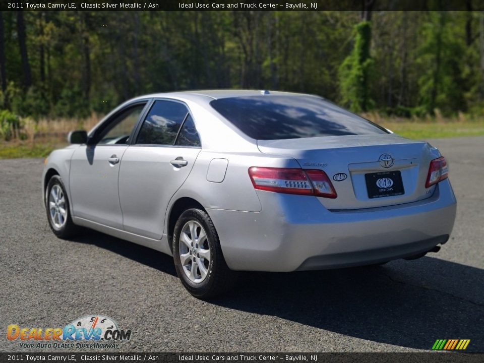 2011 Toyota Camry LE Classic Silver Metallic / Ash Photo #3