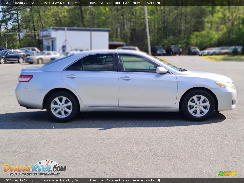 2011 Toyota Camry LE Classic Silver Metallic / Ash Photo #6