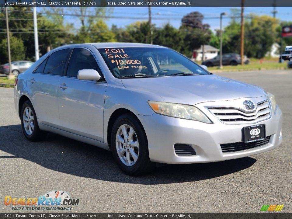 2011 Toyota Camry LE Classic Silver Metallic / Ash Photo #7