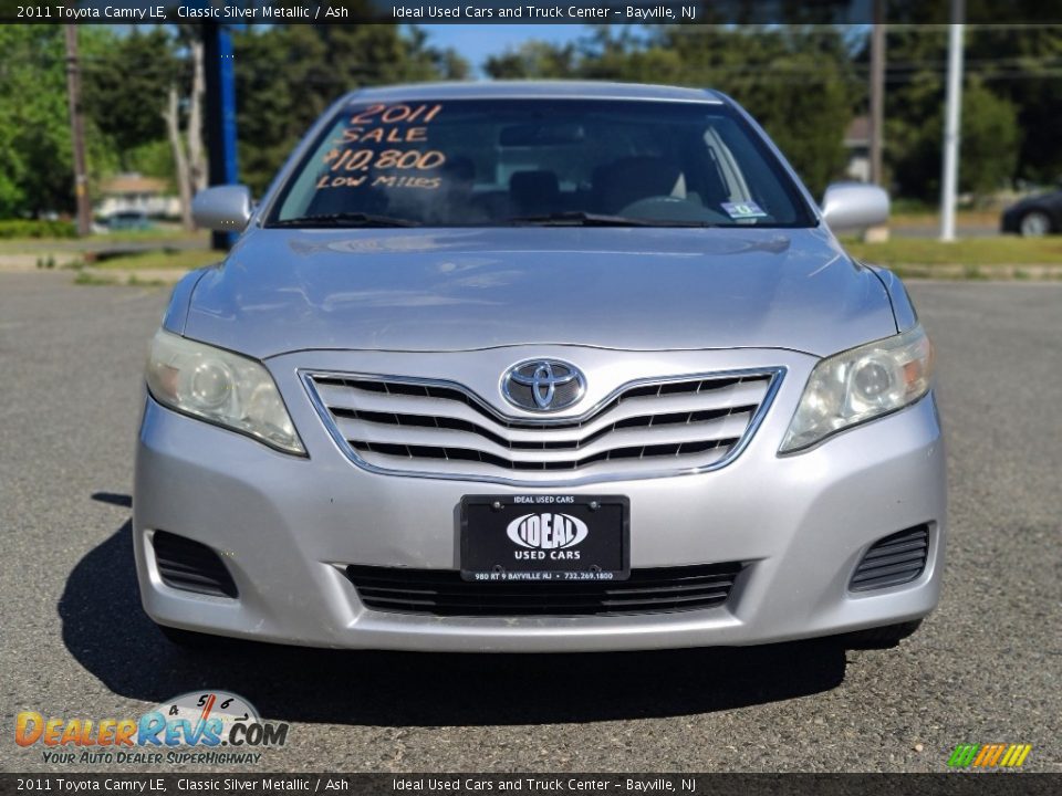 2011 Toyota Camry LE Classic Silver Metallic / Ash Photo #8