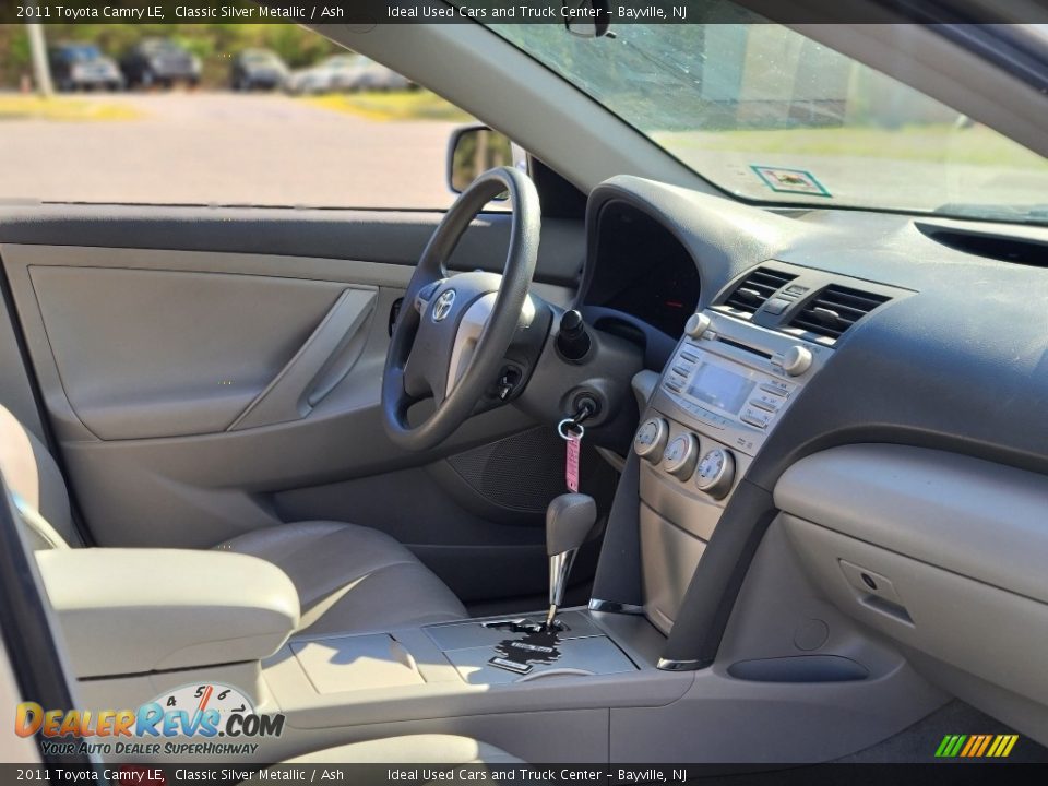 2011 Toyota Camry LE Classic Silver Metallic / Ash Photo #10