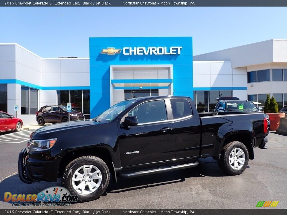 Black 2016 Chevrolet Colorado LT Extended Cab Photo #1