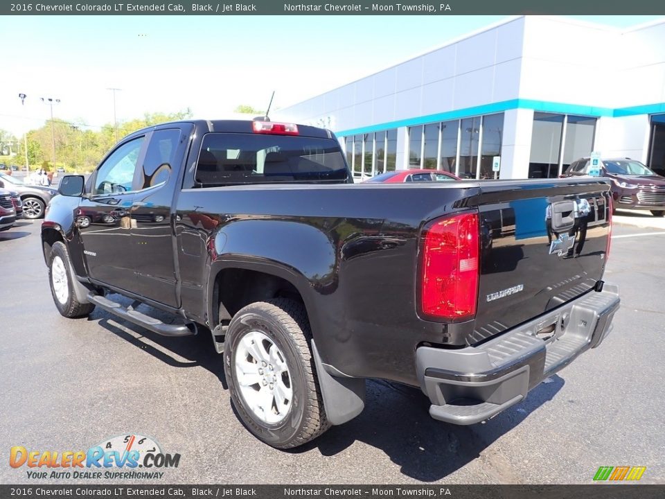 2016 Chevrolet Colorado LT Extended Cab Black / Jet Black Photo #4