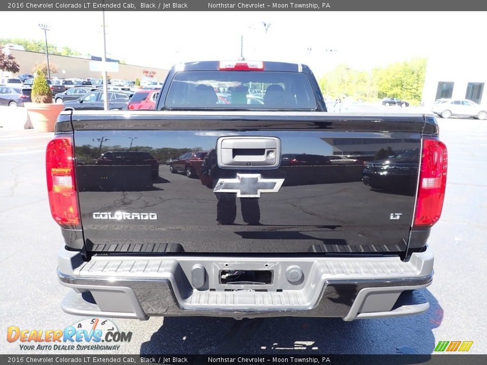 2016 Chevrolet Colorado LT Extended Cab Black / Jet Black Photo #6