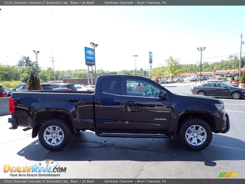 2016 Chevrolet Colorado LT Extended Cab Black / Jet Black Photo #9