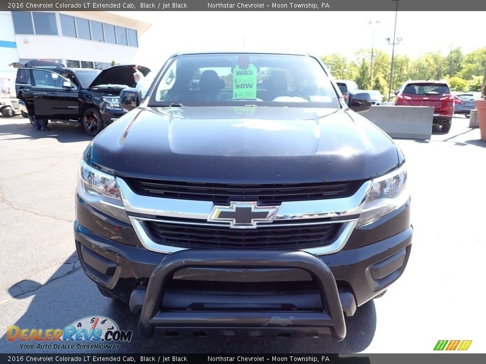 2016 Chevrolet Colorado LT Extended Cab Black / Jet Black Photo #12