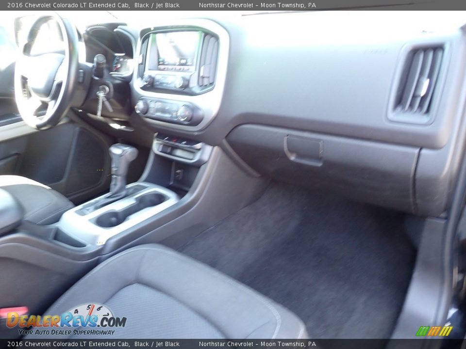 2016 Chevrolet Colorado LT Extended Cab Black / Jet Black Photo #15