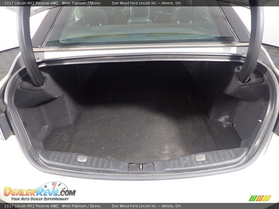 2017 Lincoln MKZ Reserve AWD White Platinum / Ebony Photo #18