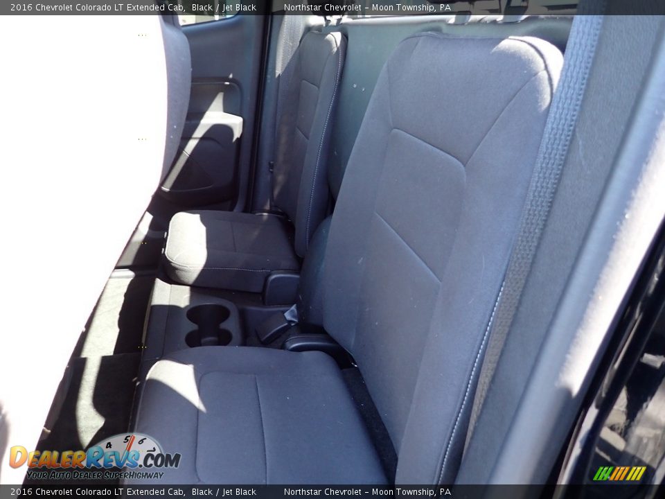 2016 Chevrolet Colorado LT Extended Cab Black / Jet Black Photo #21