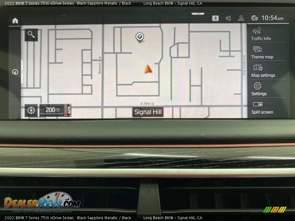 Navigation of 2022 BMW 7 Series 750i xDrive Sedan Photo #19