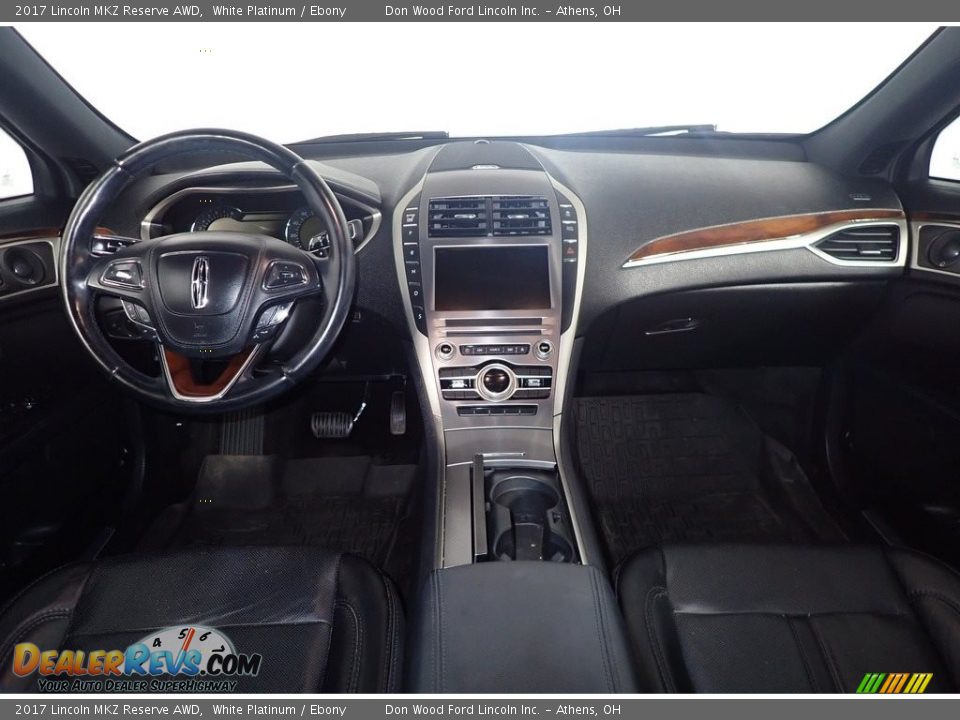 2017 Lincoln MKZ Reserve AWD White Platinum / Ebony Photo #24