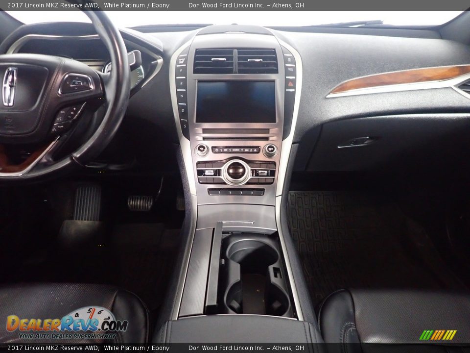 2017 Lincoln MKZ Reserve AWD White Platinum / Ebony Photo #25