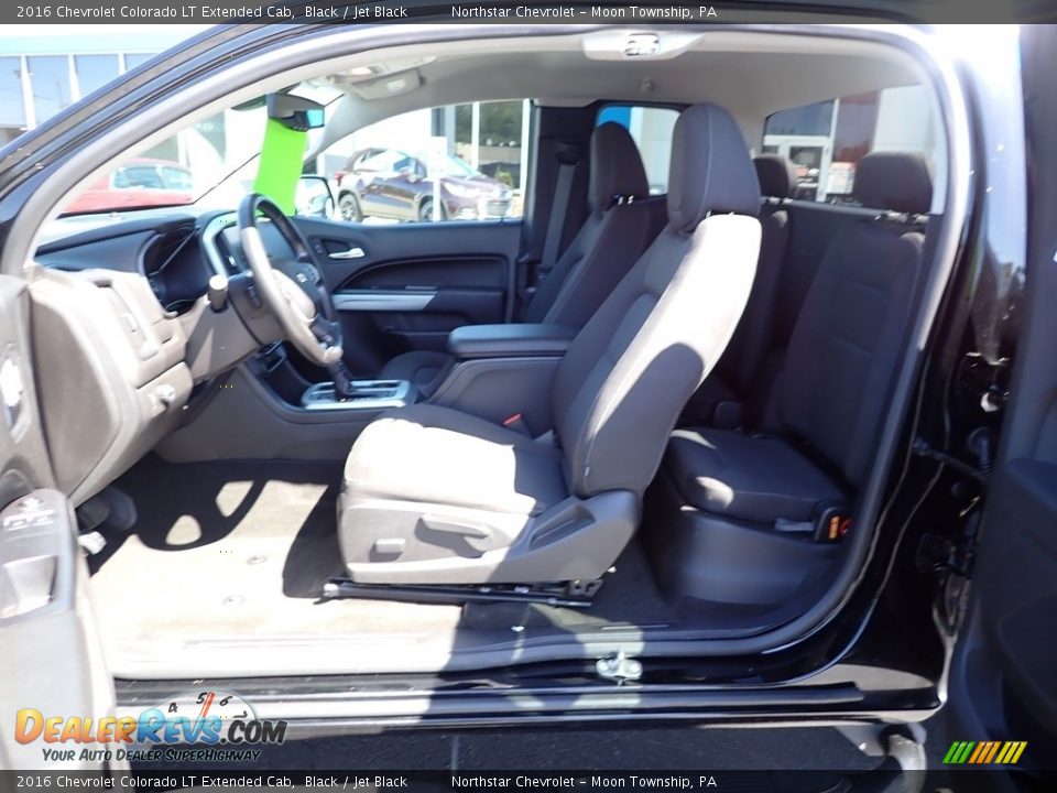 2016 Chevrolet Colorado LT Extended Cab Black / Jet Black Photo #24