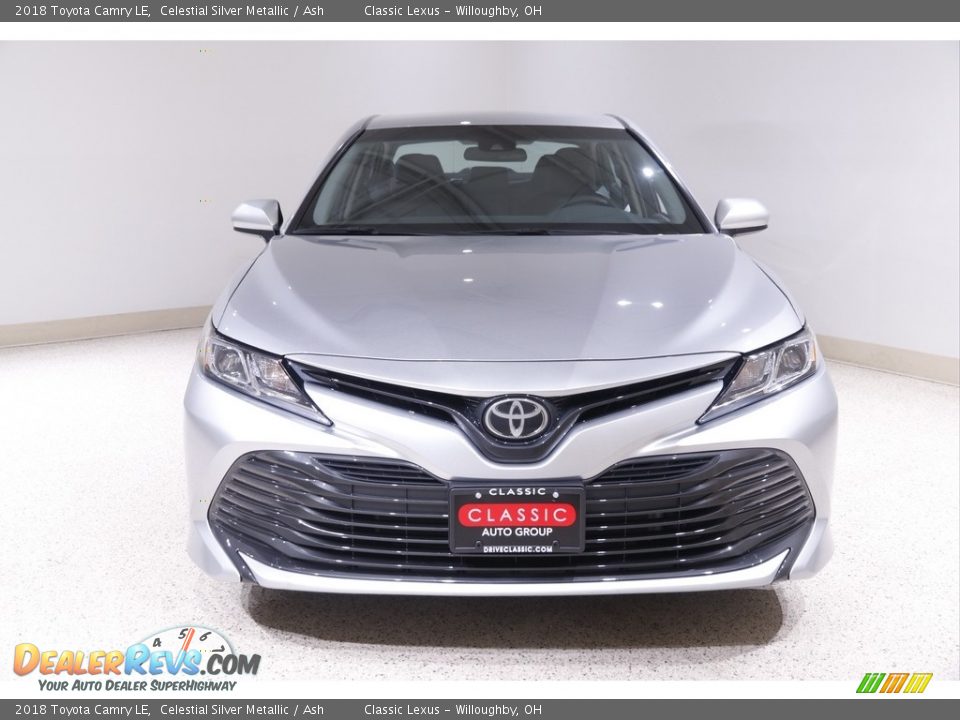 2018 Toyota Camry LE Celestial Silver Metallic / Ash Photo #2