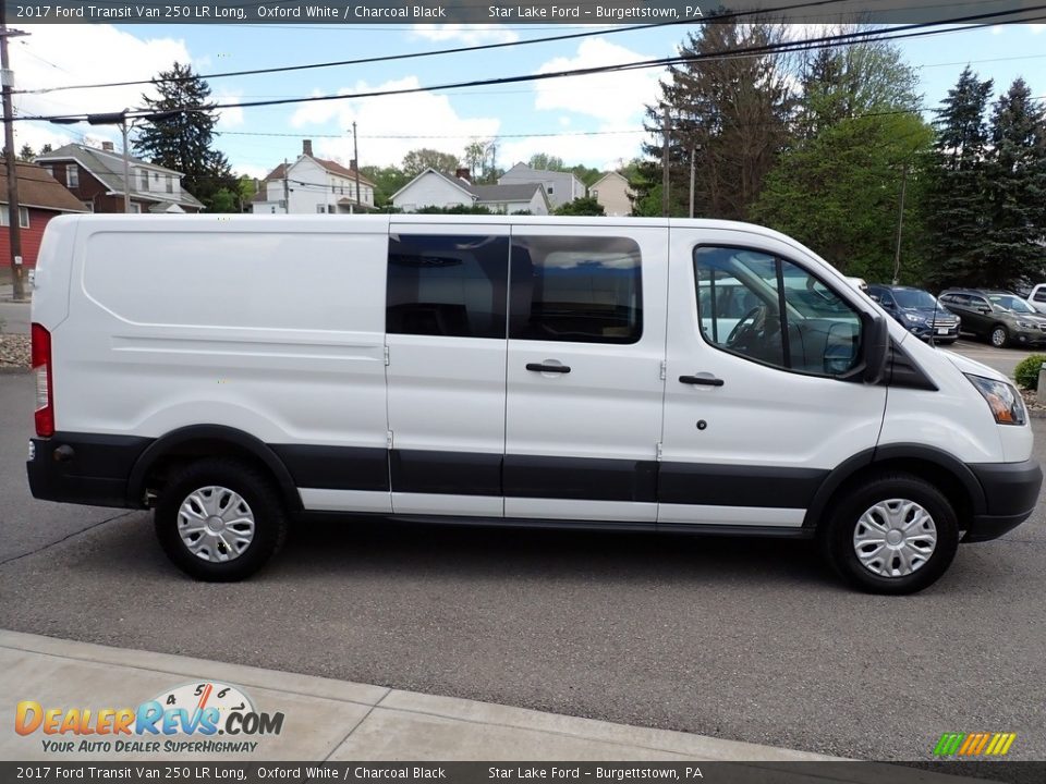 Oxford White 2017 Ford Transit Van 250 LR Long Photo #7