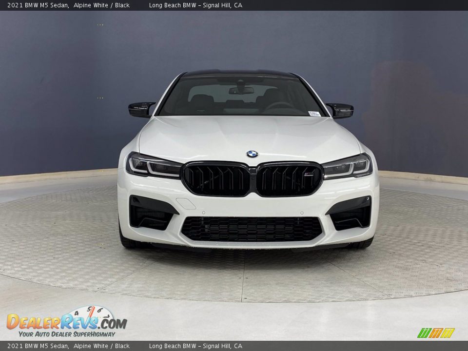 2021 BMW M5 Sedan Alpine White / Black Photo #2
