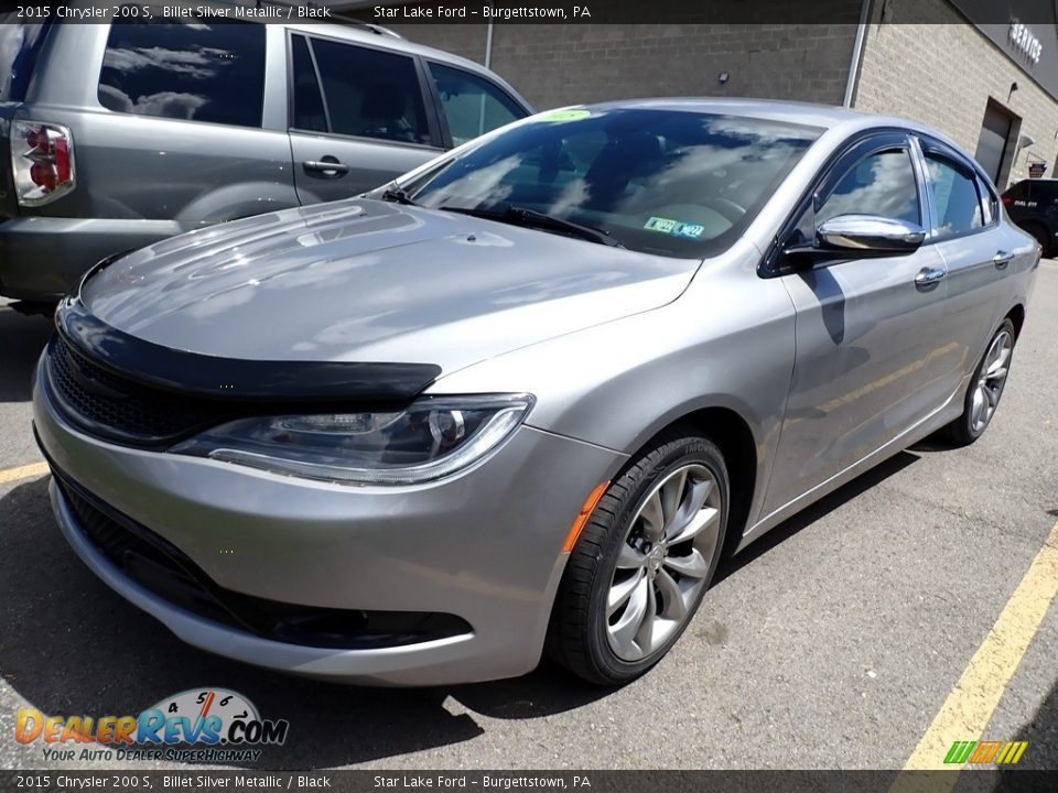 2015 Chrysler 200 S Billet Silver Metallic / Black Photo #1