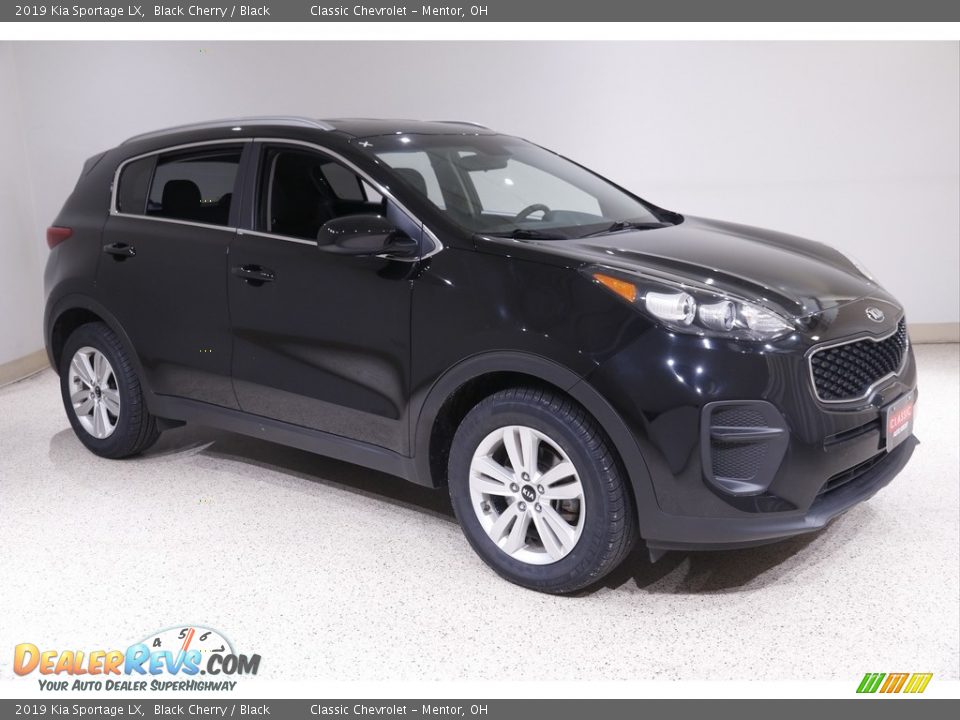 2019 Kia Sportage LX Black Cherry / Black Photo #1