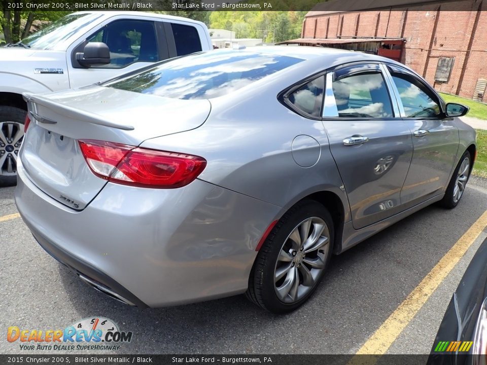 2015 Chrysler 200 S Billet Silver Metallic / Black Photo #3