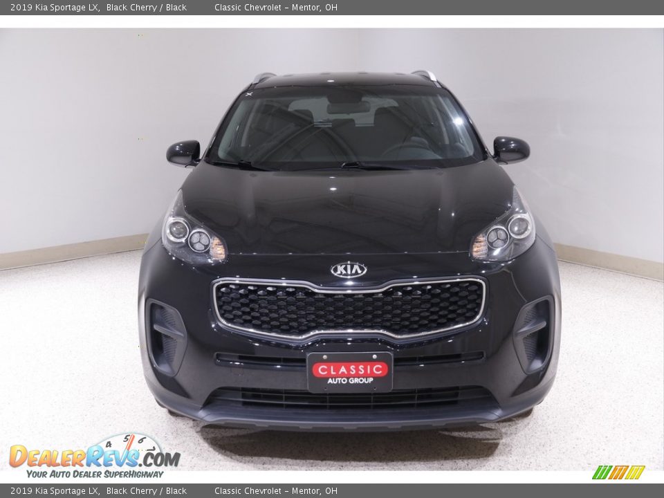 2019 Kia Sportage LX Black Cherry / Black Photo #2