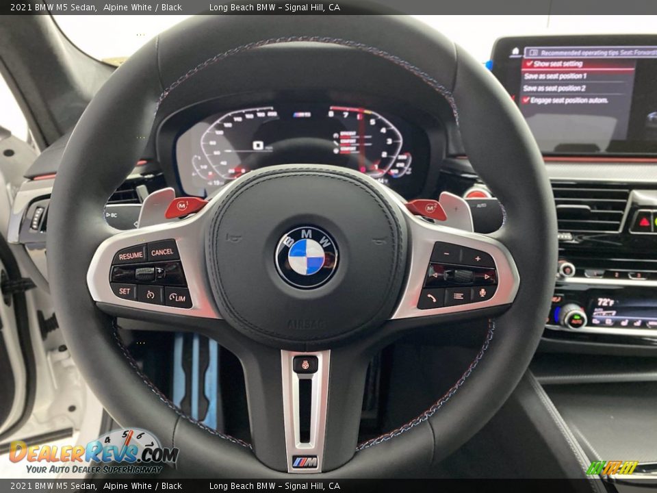 2021 BMW M5 Sedan Steering Wheel Photo #14