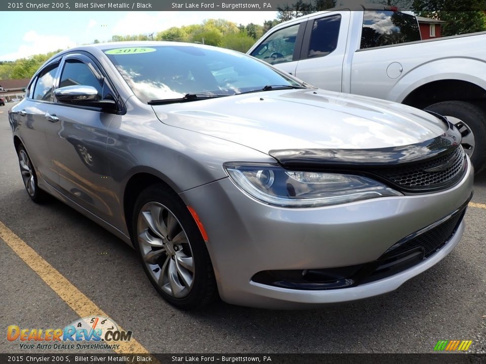 2015 Chrysler 200 S Billet Silver Metallic / Black Photo #4