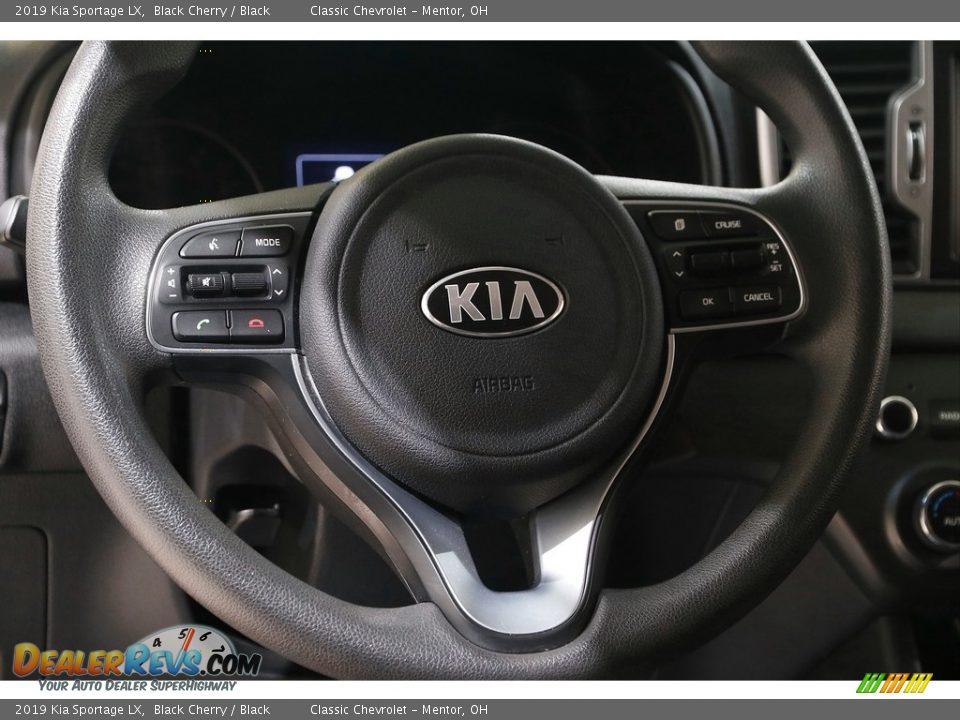 2019 Kia Sportage LX Black Cherry / Black Photo #7