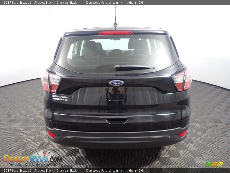 2017 Ford Escape S Shadow Black / Charcoal Black Photo #13