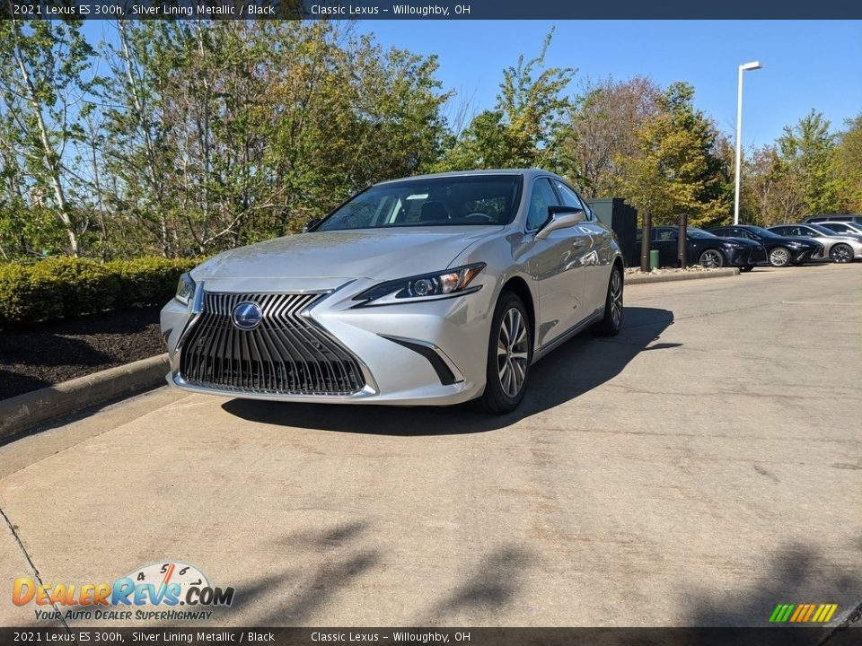 2021 Lexus ES 300h Silver Lining Metallic / Black Photo #1