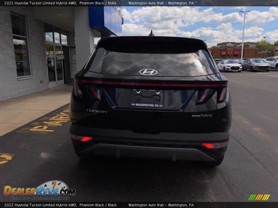 2022 Hyundai Tucson Limited Hybrid AWD Phantom Black / Black Photo #3