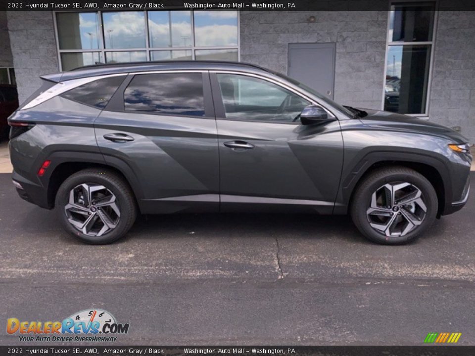 2022 Hyundai Tucson SEL AWD Amazon Gray / Black Photo #2