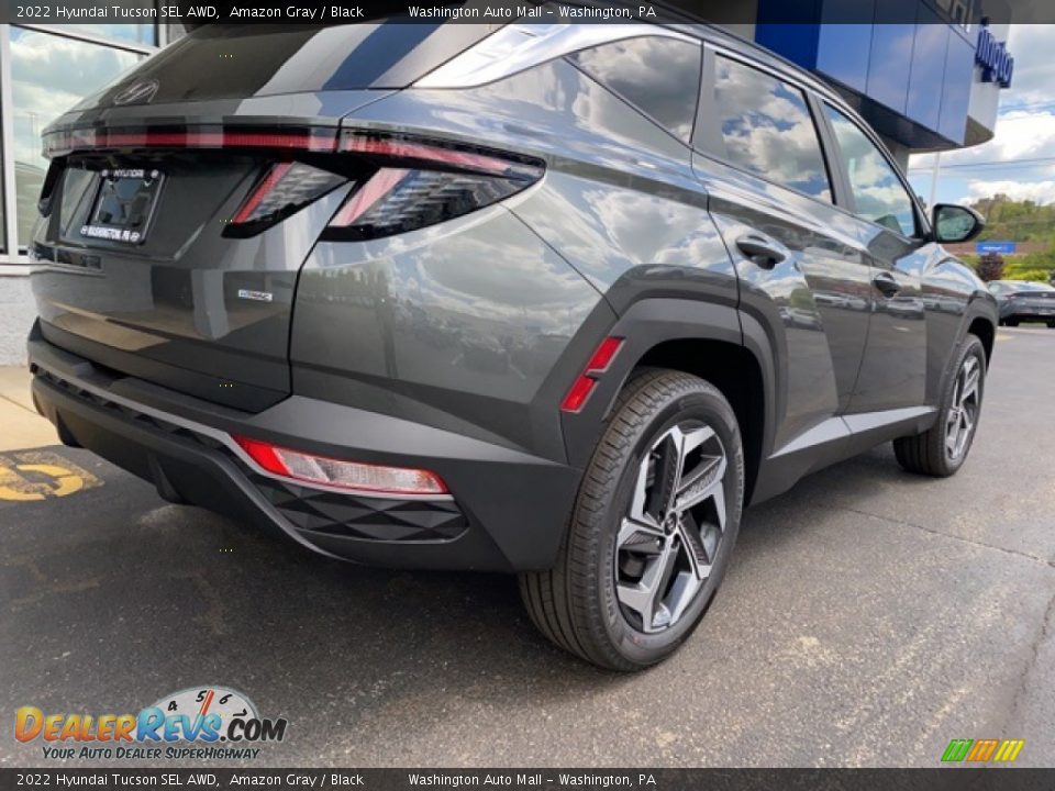 2022 Hyundai Tucson SEL AWD Amazon Gray / Black Photo #3