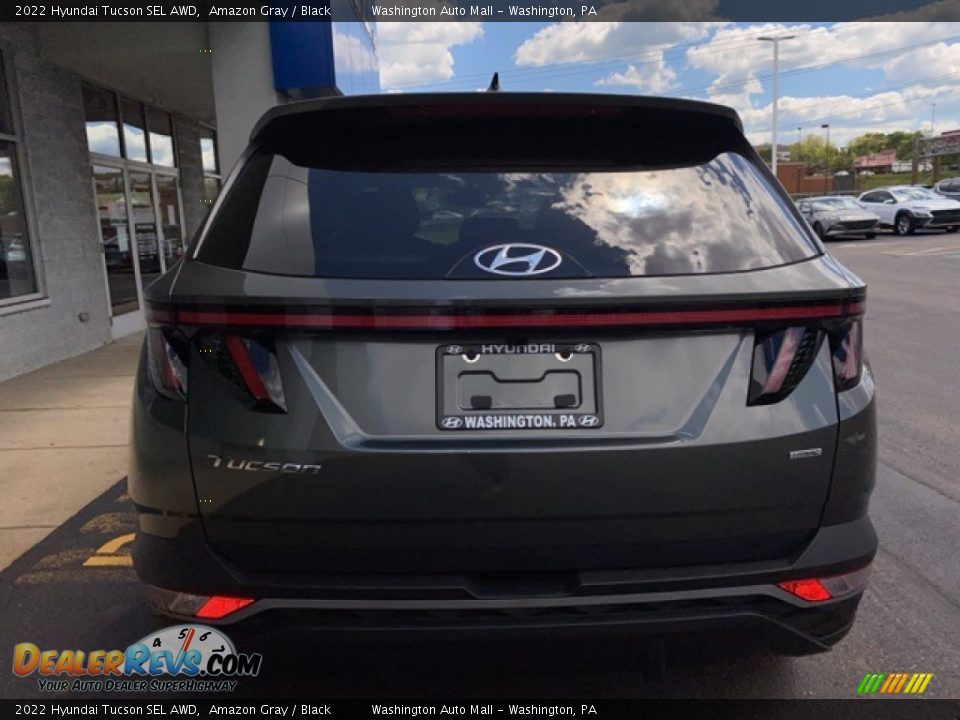 2022 Hyundai Tucson SEL AWD Amazon Gray / Black Photo #4