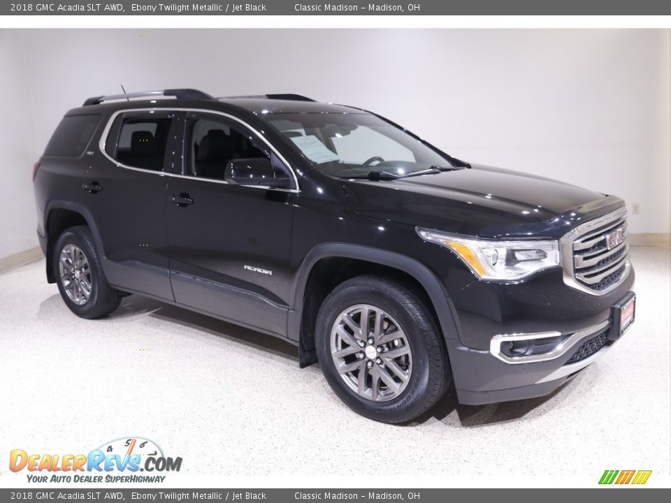 2018 GMC Acadia SLT AWD Ebony Twilight Metallic / Jet Black Photo #1