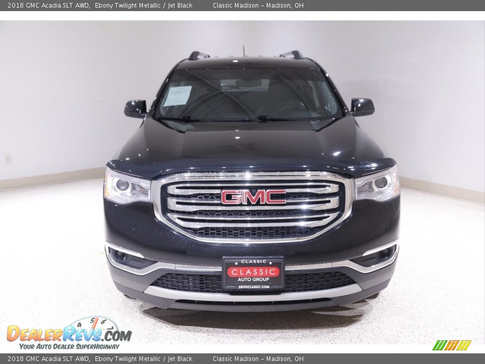 2018 GMC Acadia SLT AWD Ebony Twilight Metallic / Jet Black Photo #2