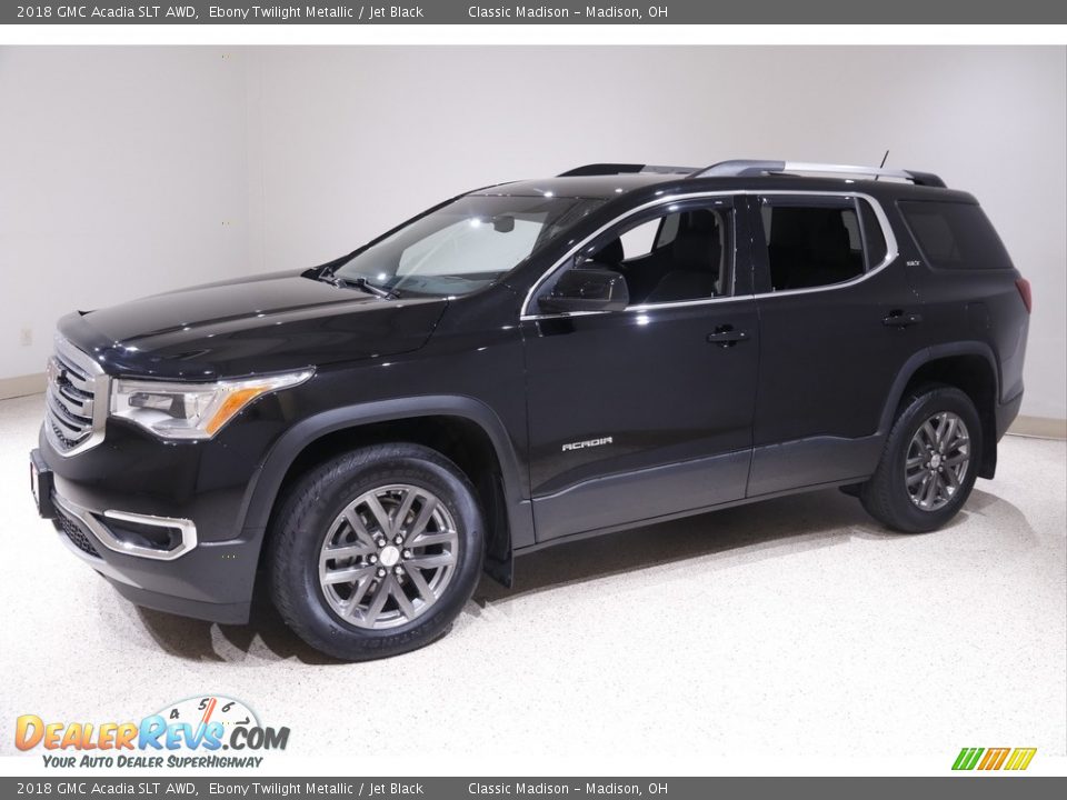 2018 GMC Acadia SLT AWD Ebony Twilight Metallic / Jet Black Photo #3