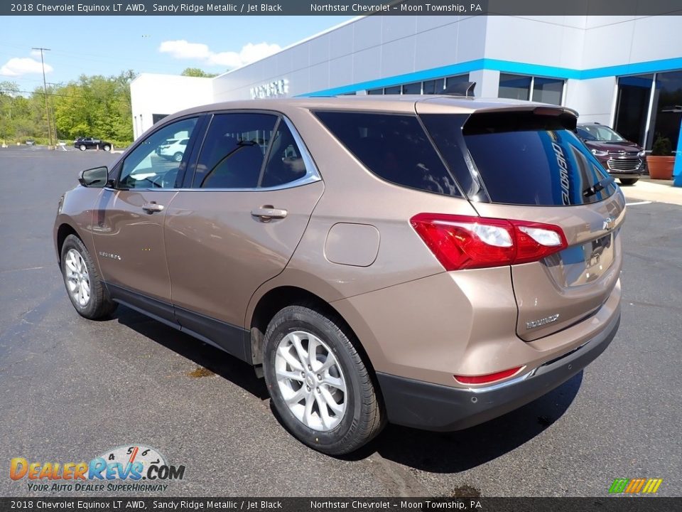 2018 Chevrolet Equinox LT AWD Sandy Ridge Metallic / Jet Black Photo #4