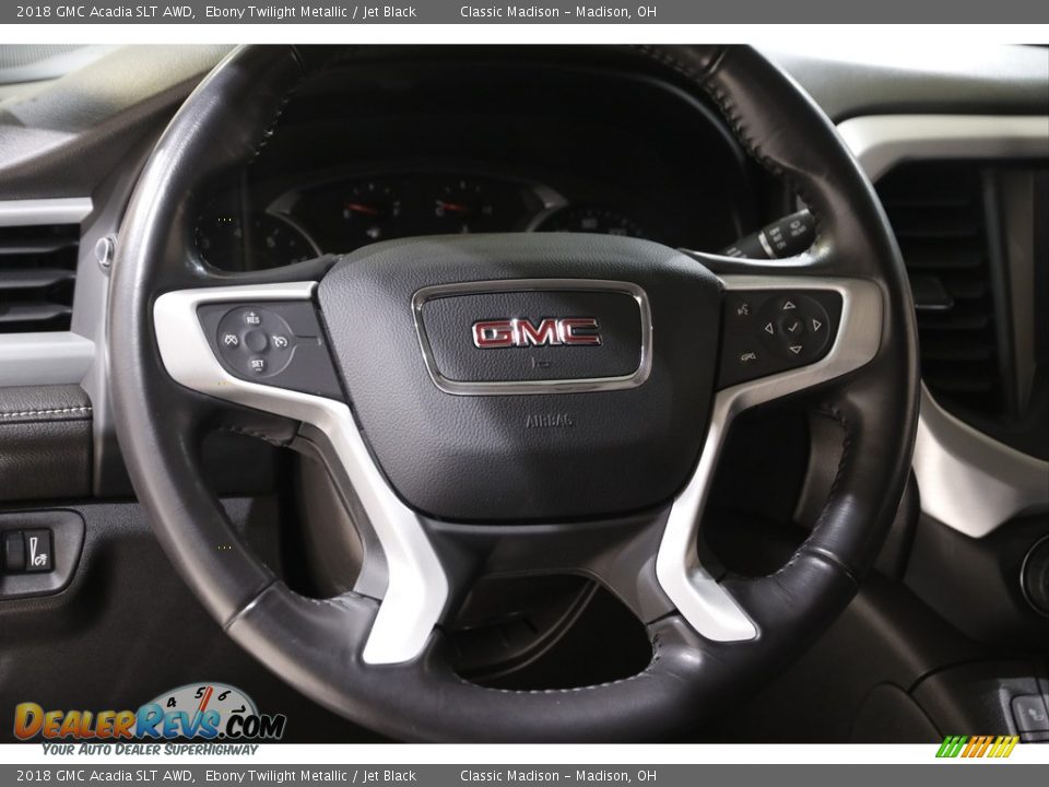 2018 GMC Acadia SLT AWD Ebony Twilight Metallic / Jet Black Photo #7