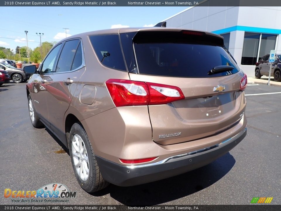 2018 Chevrolet Equinox LT AWD Sandy Ridge Metallic / Jet Black Photo #5