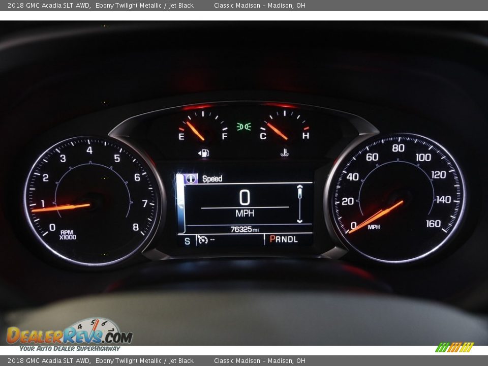 2018 GMC Acadia SLT AWD Ebony Twilight Metallic / Jet Black Photo #8
