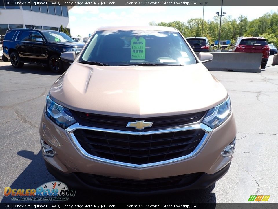 2018 Chevrolet Equinox LT AWD Sandy Ridge Metallic / Jet Black Photo #13