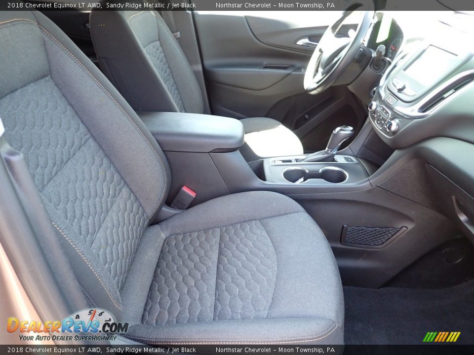 2018 Chevrolet Equinox LT AWD Sandy Ridge Metallic / Jet Black Photo #15