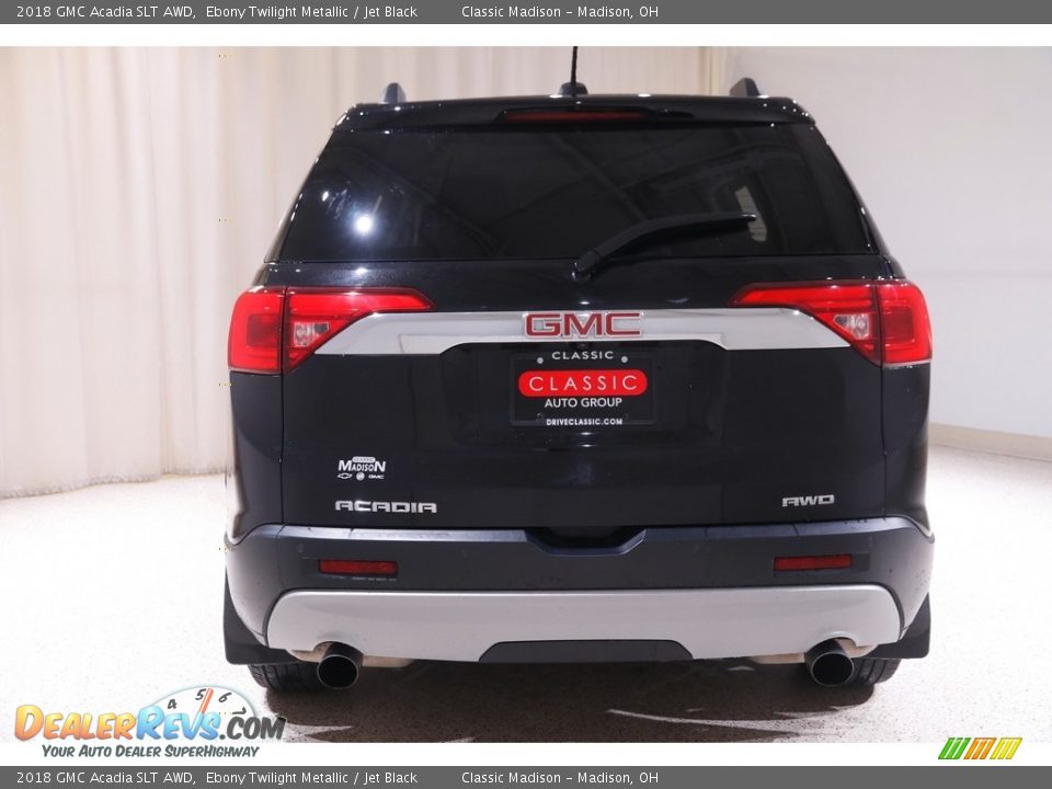 2018 GMC Acadia SLT AWD Ebony Twilight Metallic / Jet Black Photo #19