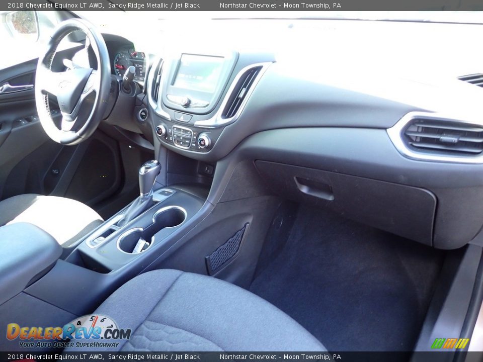 2018 Chevrolet Equinox LT AWD Sandy Ridge Metallic / Jet Black Photo #16