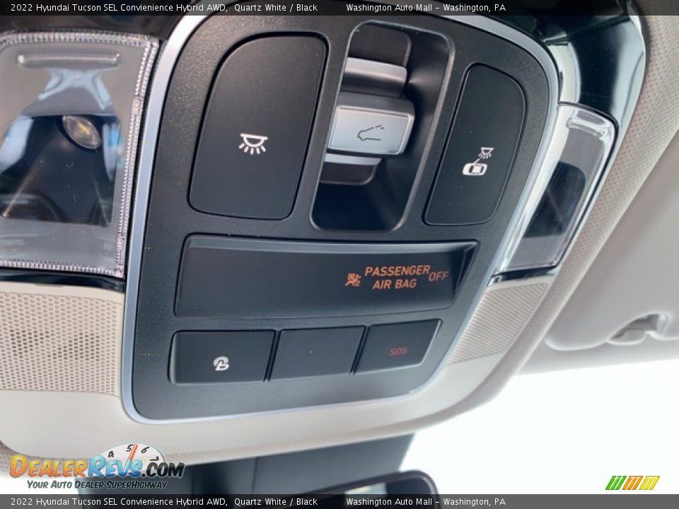 2022 Hyundai Tucson SEL Convienience Hybrid AWD Quartz White / Black Photo #15