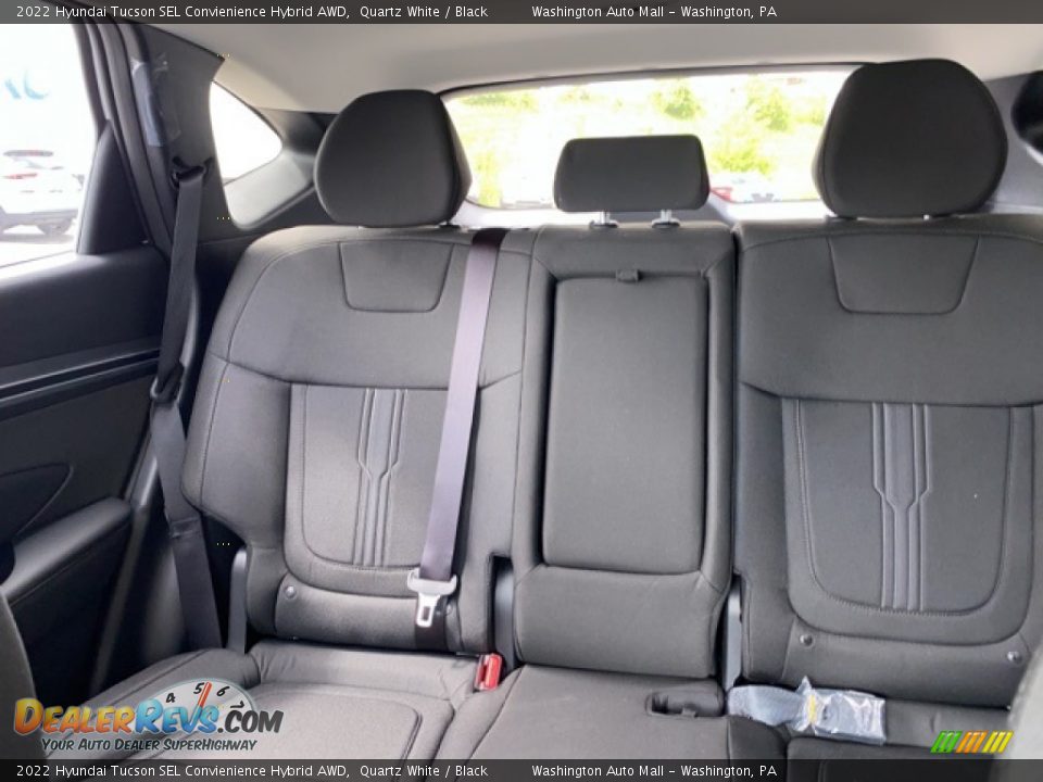 Rear Seat of 2022 Hyundai Tucson SEL Convienience Hybrid AWD Photo #16