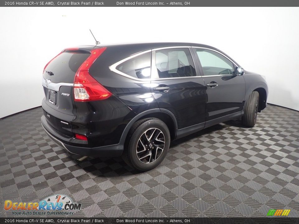 2016 Honda CR-V SE AWD Crystal Black Pearl / Black Photo #17