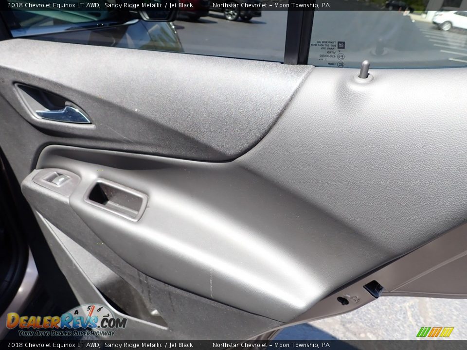 2018 Chevrolet Equinox LT AWD Sandy Ridge Metallic / Jet Black Photo #19