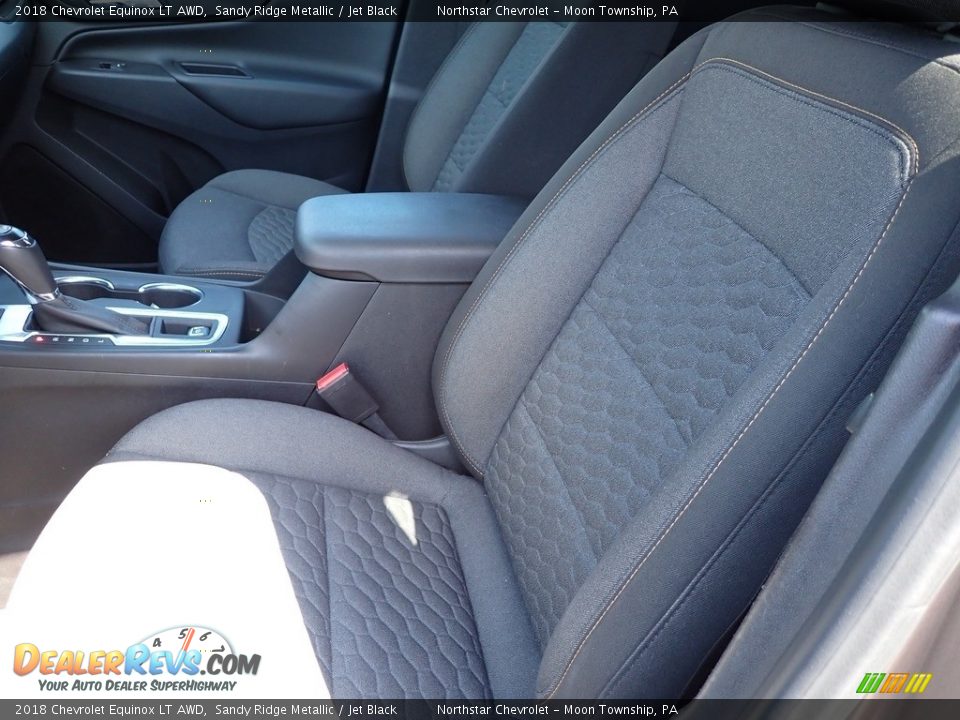 2018 Chevrolet Equinox LT AWD Sandy Ridge Metallic / Jet Black Photo #20
