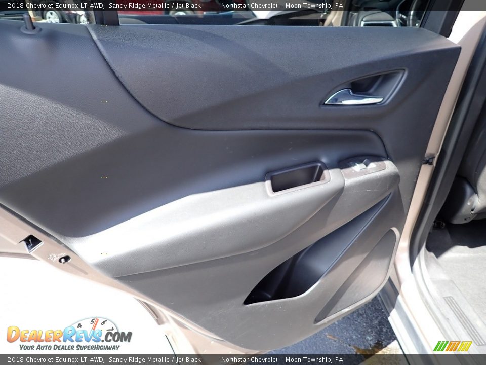 2018 Chevrolet Equinox LT AWD Sandy Ridge Metallic / Jet Black Photo #23